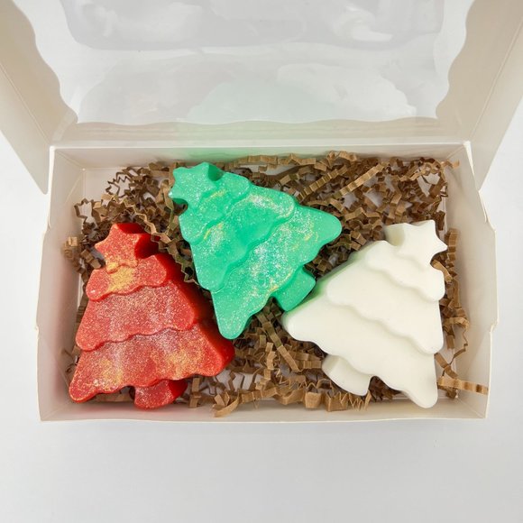 Christmas Tree Holiday Scented Soap Box - Picture 4 of 4